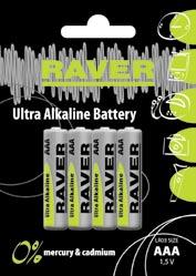 baterie Ultra Alkaline 4/40/320 13 20 114 000 B 7911 AR03/4B AAA (LR03,
