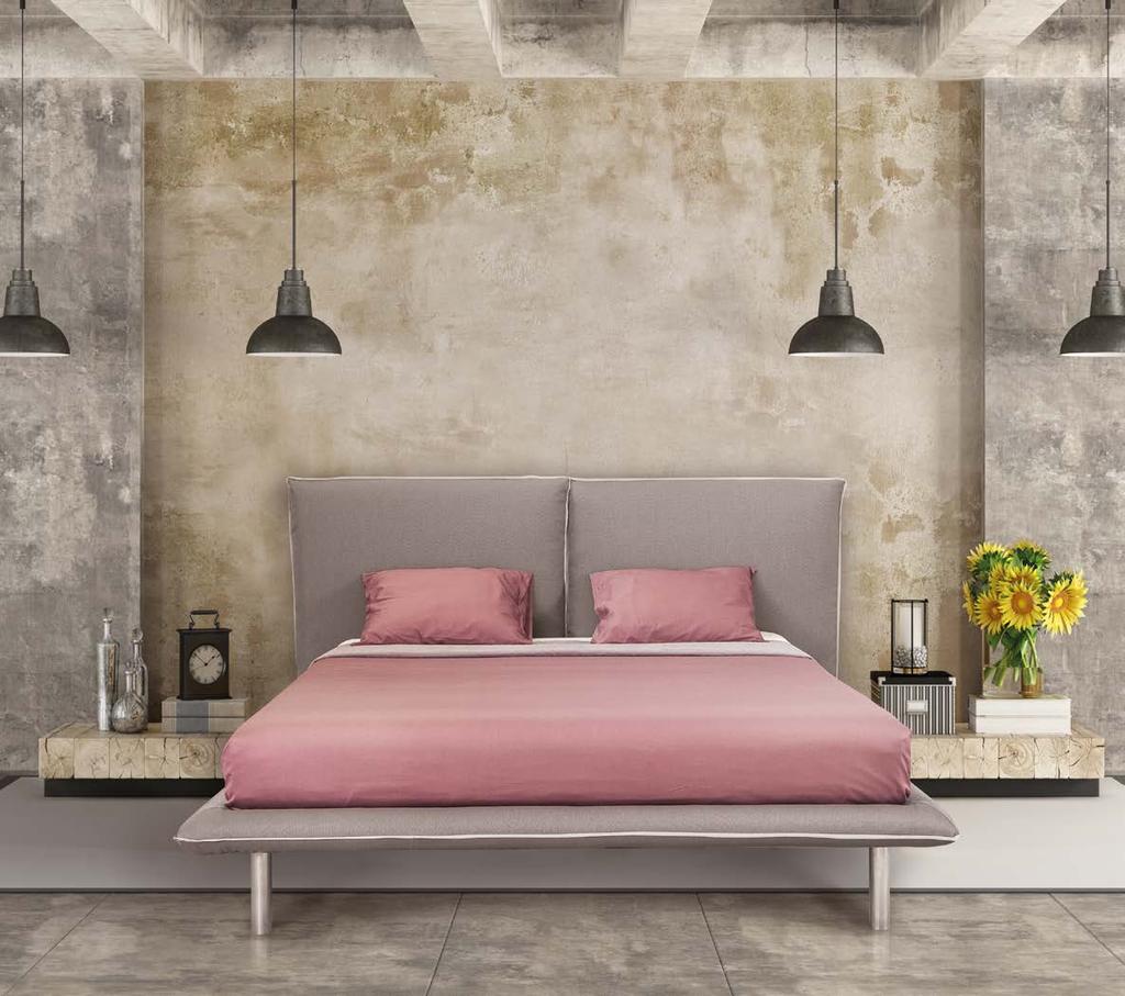 Minimal form of PORTO bed is a perfect choice