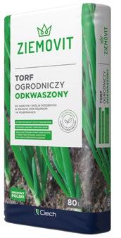 PODŁOŻA TORF OGRODNICZY ODKWASZONY Odpowiedni do warzyw i roślin ozdobnych w gruncie, pod osłonami i w pojemnikach. Spulchnia glebę i sprzyja dobremu napowietrzaniu.