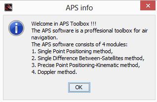 58 K. Krasuski Rys. 1. Opis modułów w programie APS. Źródło: opracowanie własne Fig. 1. Description of APS modules.