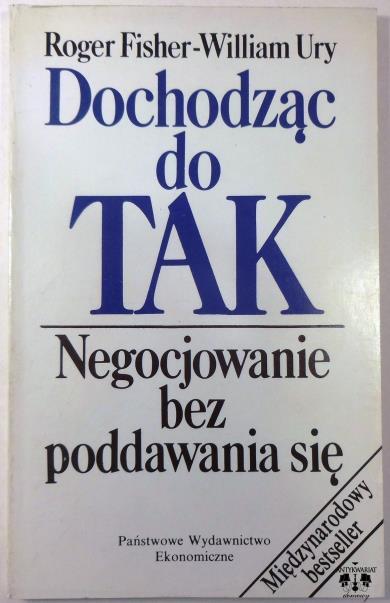 OiZwT: Negocjacje wokół meritum Styl negocjacji integratywnych opracowany został przez dwóch amerykańskich autorów Rogera Fishera i Williama Ury`ego.