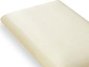 Latex sublime Poduszka lateksowa Poduszki Masująca, delikatnie profilowana poduszka lateksowa o tradycyjnycm kształcie. Lateksowe wypustki zapewniają łagodny masaż kręgów szyjnych.