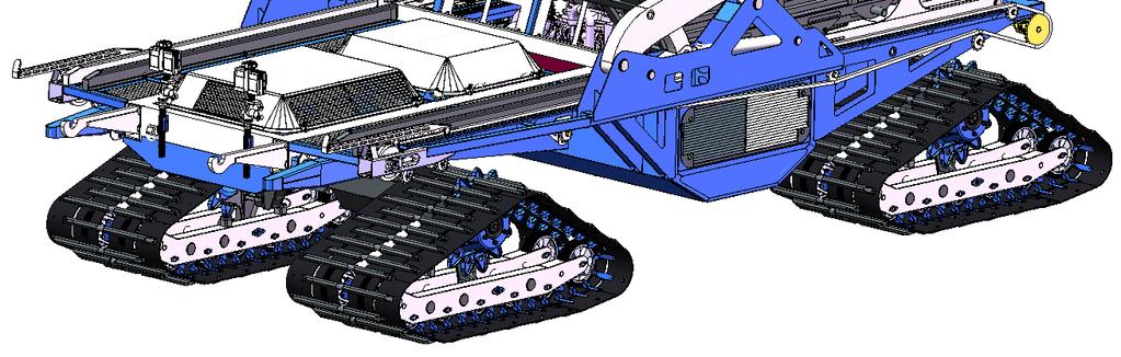 track unit of a specialised track-laying vehicle for the transport of biomass obtained on wetlands performed within framework of the development project No.