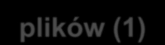 Upload plików (1) Upload przesłanie pliku z lokalnego systemu plików użytkownika na serwer za pośrednictwem formularza HTML wyświetlonego w przeglądarce.