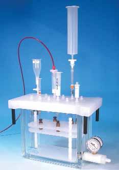 . Chromatografia Przygotowanie próbek/ekstrakcja ciecz - ciało stałe (SPE) Systemy SPE, CHROMABOND i akcesoria Do jednoczesnego przygotowywania, lub próbek.
