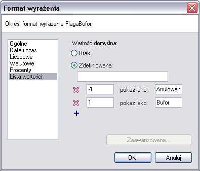 Rys 7. Formularz Formatu wyrażenia 2.13 Jak zmienić wygląd tekstu Aby zmienić wygląd tylko dla wybranego fragmentu tekstu, najpierw zaznacz ten fragment. 2.13.1 Jak zmienić format czcionki?