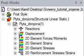 19. Uruchamiamy obliczenia poprzez menu Analysis -> Solve 20.