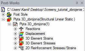 17. Uruchamiamy obliczenia poprzez menu Analysis -> Solve 18.