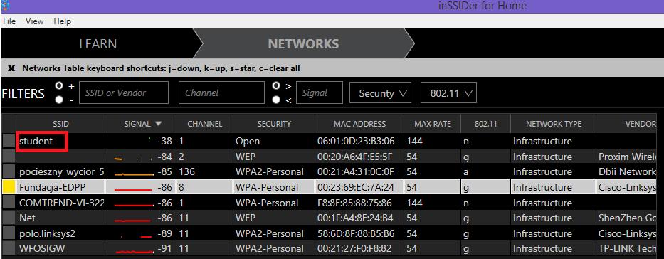 7. Za pomocą opcji DHCP skonfiguruj