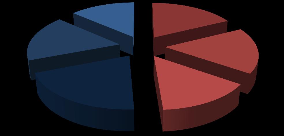 lat; 12,4%; 10-20 lat; 15,8% do 1 roku; 18,5% 5-10 lat; 13,6% 1-5 lat; 24,4% Na koniec III kwartału