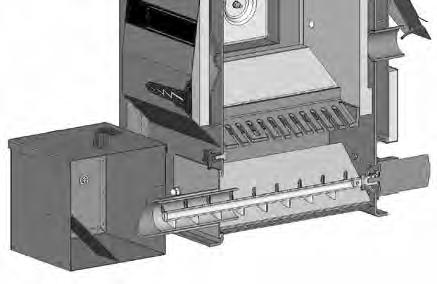 Automatyczne usuwanie popiołu dla kotłów DxxP Automat do usuwania popiołu - bez popielnika Dla kotłów D14P, D21P Dla kotłów D2P, D31P Dla kotłów D1P, D20P Dla kotłów D30P, D40P