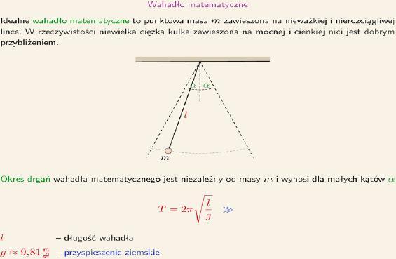 8.2.Wahadło.