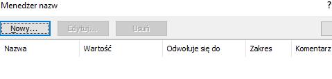 klikamy Menedżer nazw 2.