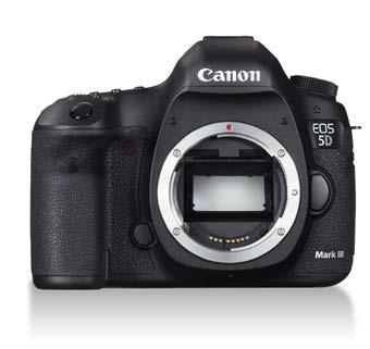 11 Canon EOS 5D Mark III Matryca światłoczuła o rozmiarze pełnej klatki i rozdzielczości 22,3 megapikseli 61 - punktowy AF Seria zdjęć z szybkością 6 kl.