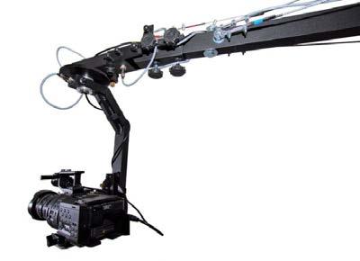 39 Kran kamerowy UCF - 9800 Głowica 3D obrotowa sterowana elektronicznie Długość kranu zależna jest od ilości zamontowanych przęseł.