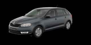 ŠKODA Rapid Spaceback Style Kolor: Szary Quartz Metalizowany Wersja wnętrza: Dynamic szary Silnik: podstawowa: koloru nadwozia: 1,4 TSI 92 kw (125 KM) 7-biegowa automatyczna DSG 76 12 1 80