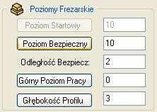 15.Definiowanie głębokości Profilu Zdefiniuj głębokość profilu obróbczego. Tak samo jak w poprzedniej Operacji Profil, Głębokość Profilu jest zaznaczana na bryle modelu.