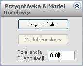 Kliknij na przycisk Przygotówka aby rozpocząć proces definiowania. Wyświetli się okno dialogowe Model Przygotówki.