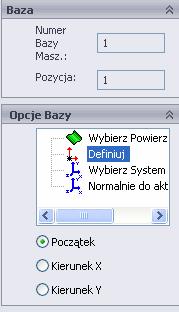 Kliknij na przycisk Dodaj Obszar do Modelu CAD. Kostka przygotó5.ki zostanie dodana do komponentów złożenia Części-CAM jako szkic 3D. Zatwierdź definiowanie Przygotówki przyciskiem.