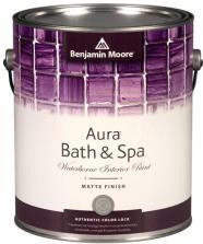 AURA BATH & SPA WATERBORNE INTERIOR PAINT MATTE FINISH 532 Wodorozcieńczalna, wewnętrzna, lateksowa farba akrylowa Zero LZO z rewolucyjną technologią ColorLock Technology, przeznaczona do dekoracji