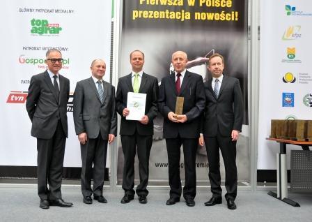 Złoty Medal Międzynarodowych Targów Poznańskich Wykorzystanie serwisu NAWGEO w prowadzeniu ciągników