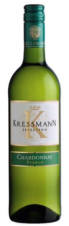 FRANCJA - Bordeaux - Kressmann Serwowane w prestiżowej restauracji 58 TOUR EIFFEL na wieży Eiffel a w Paryżu Kressmann Selection Chardonnay Kressmann
