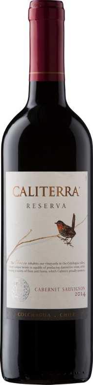 CHILE- Caliterra Caliterra Reserva Sauvignon Blanc Valle Centaral Sauvignon Blanc Cena: 35,00 zł netto Młode, świeże wino eksponująceswój charakter i energię.