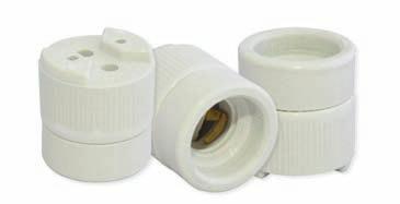Oprawki porcelanowe Oprawka porcelanowa typu 55-2 CE Dane techniczne Oprawka jest przeznaczona do stosowania wewnątrz budynków w pomieszczeniach suchych, w których nie występuje
