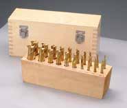 wiercenia 50 mm, w pudełku 14 / 16 /18 /20 /22 / 24 mm Drill depth 50 mm, in plastic box Wiertło kombinowane 3 w 1, 6-szt.
