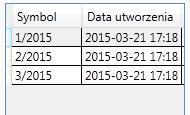 Po kliknięciu na wybraną listę zostaną wyświetlone paczki. Możliwe jest zaznaczenie wielu list wysyłkowych (przytrzymując przycisk CTRL na klawiaturze). 5.