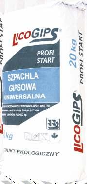 Zawiera włókna zbrojące wydłużające czas pracy oraz wzmacniające powłokę uzyskaną po szpachlowaniu. Umożliwia jednorazową aplikację grubszych warstw do mm bez skurczów i spękań.