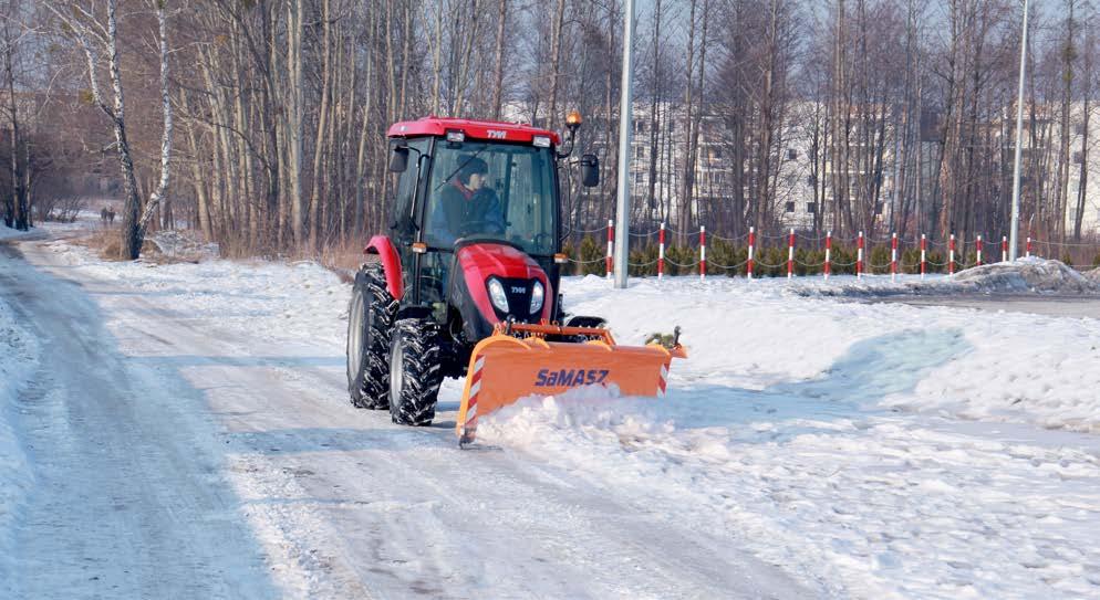 PŁUGI ODŚNIEŻNE DO MAŁYCH CIĄGNIKÓW KOMUNALNYCH Smart 120, Smart 150, Smart 180, Smart 200, Smart 220, Smart 120K, Smart