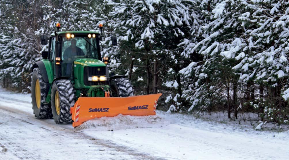 KLASA ŚREDNIA RAM 270, RAM 300 Pługi śnieżne serii RAM z hydraulicznym