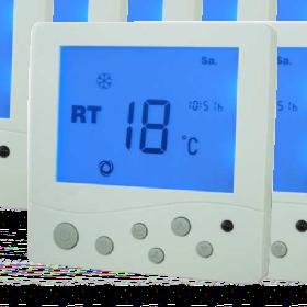 Timer załącz/wyłącz Elektroniczny termometr Rysunek 9. Widok panelu sterującego AC28