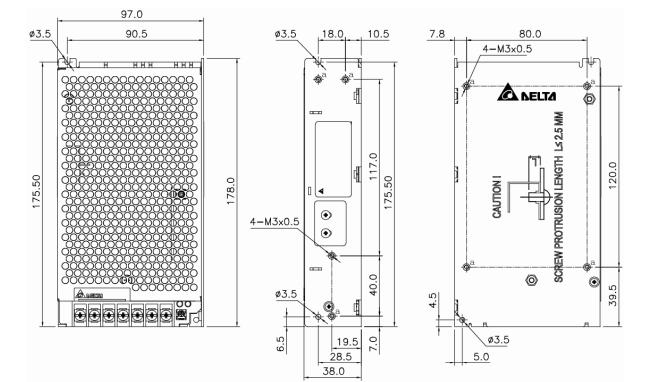 Zabezpieczenie przed odwrotnym podłączeniem polaryzacji * Wysoki MTBF = 700 000