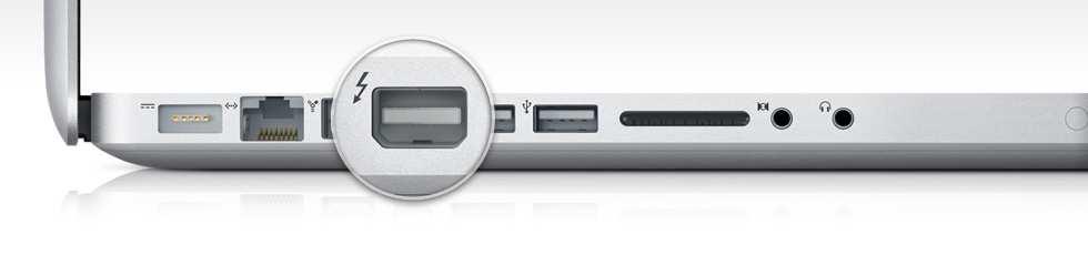ma zastąpić USB, FireWire, HDMI opracowanie - 2009 rok, pierwsze urządzenia - 2011 rok Intel, Apple Inc.