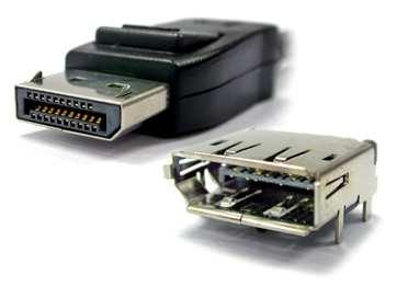 interfejs cyfrowy do przesyłania dźwięku i obrazu z prędkością 1,62 lub 2,7 Gb/s opracowany w 2006 roku
