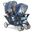 k Styl życia k Komfort i bezpieczeństwo dla Twego dziecka k Łatwość użytkowania k Akcesoria podwójny wózek o szerokości pojedynczego!