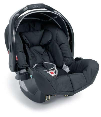 Foteliki samochodowe (2) Junior Baby (1) Ochrona boczna (2) Uchwyt (3) Poduszka dla noworodka (4) 5-punktowe pasy bezpieczeństwa Junior (3) (1) Bazy (5) Noga