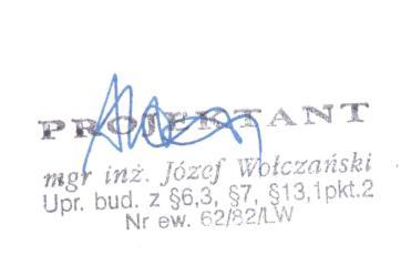 Józef Wołczański Legnica, dn. 15.3.213 r (imię i nazwisko) (data) Nr ew.