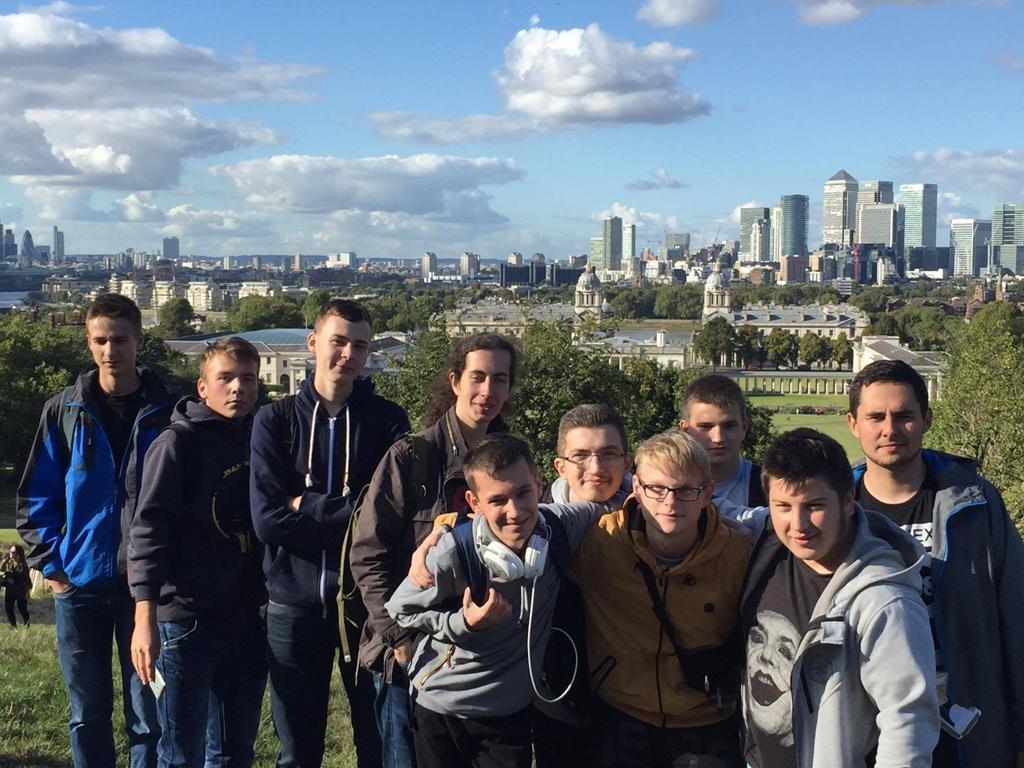 Greenwich Wycieczka do Greenwich była jedną z dłuższych, ale możliwość obejrzenia panoramy nowoczesnego Londynu i stanięcia