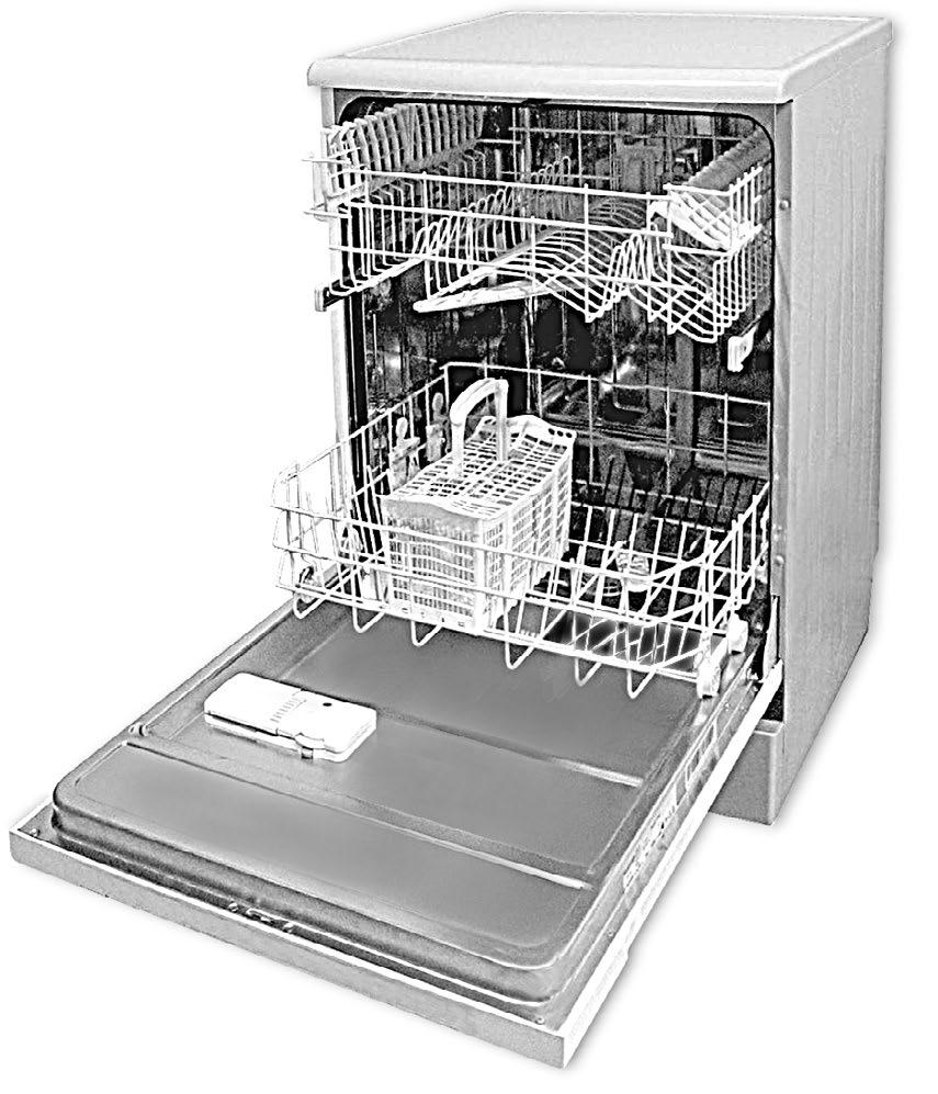 1 Dishwasher Overview 1 13 12 11 10 9 2 3 4 5 8 7 6 14 1.Tabletop (depends on the model) 2.Upper impeller 3.Lower basket 4.Lower impeller 5.Filters 6.Control panel 7.Door 8.