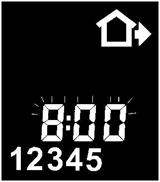 Cancel comfort mode To cancel the override state, press the OK ( ) button twice. Manual mode: 5 secs. Permanent override: During holidays, the scheduled 4-event program can be overridden.