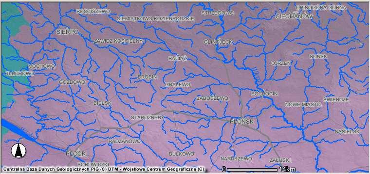 Narwi. Mezoregion ten charakteryzują wysokości nad poziomem morza przekraczające 100 m. Wysoczyzna Płońska, o powierzchni ok.