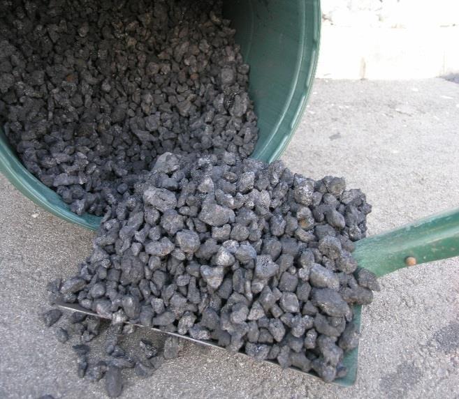 Produkt programu GEKON Błękitny węgiel = Bluecoal węgiel