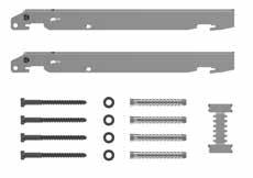 Osprzęt do grzejników płytowych - mocowanie na ścianie Nazwa Ilustracja Opis Numer katalogowy Ilość Jedn.dost. Cena / jed. dost.