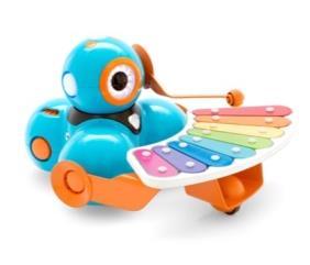 Dzięki tej aplikacji dzieci poznają podstawowe funkcjonalności robotów: sterowanie Dashem (zarówno ruchem kół, jak i głową), zmiana kolorów świateł obu robotów (w