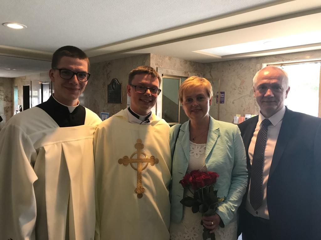 From the Pastor s Desk... Last weekend, we celebrated the Feast of the Holy Trinity, which calls us to the love, holiness, and unity, which unites the Three Persons of the Holy Trinity.