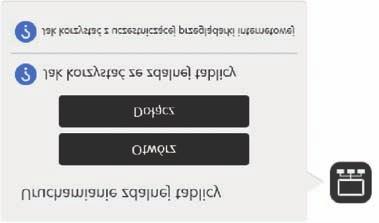 7. Używanie zdalnej tablicy do udostępniania ekranu 2. Dotknij [Otwórz].