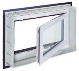 Wodoszczelne rozwiązania Rozwiązania firmy MEA Bausysteme: piwniczne okna ochronne i doświetlacze MEALUXIT AQUA okno ościeżnicowe Wodoszczelne i odporne na wysoką wodę okno ościeżnicowe